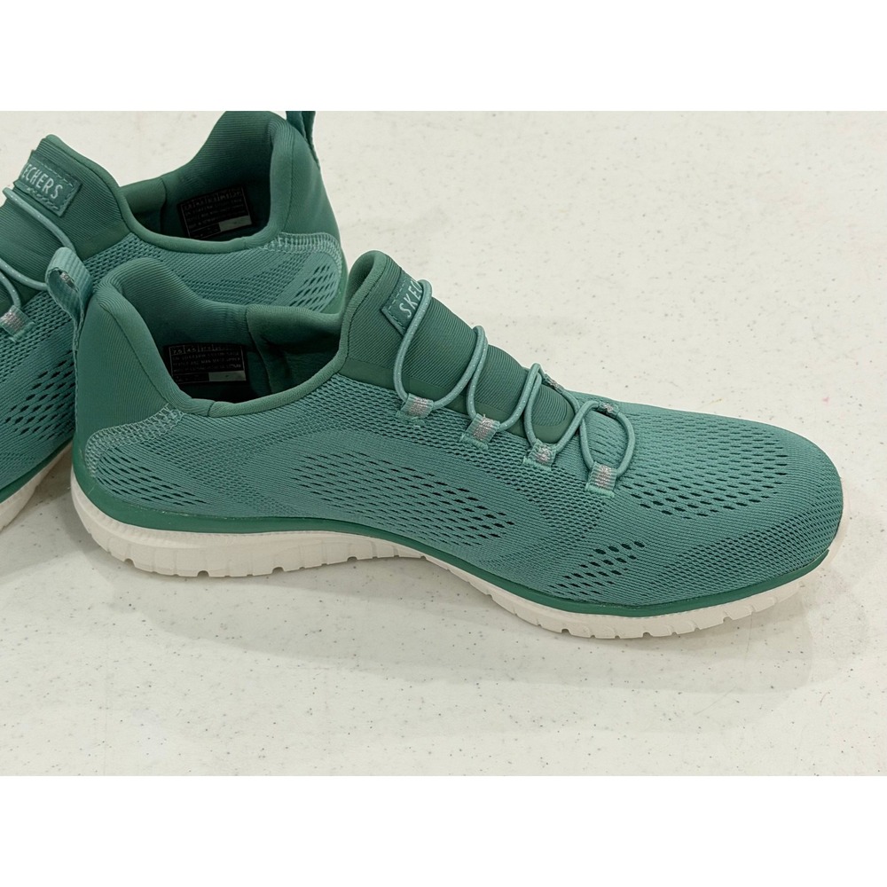 Sketchers Women's Sneakers Size 7.5 Sage Virtue Washable Mesh Slip Ons Bungee - Picture 5 of 7